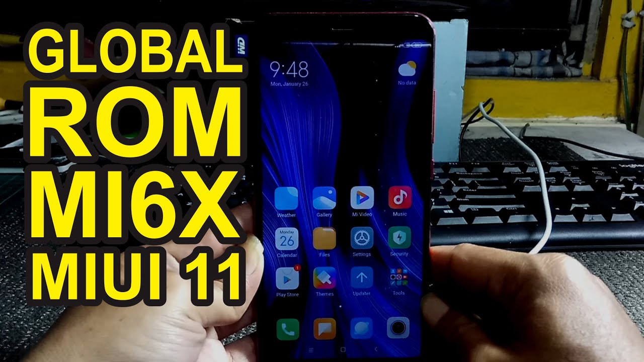 Cara Install ROM Global Xiaomi MI6X Wayne Flash Global ROM MIUI 11