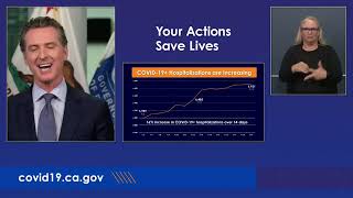Gov. Gavin Newsom gives Coronavirus update