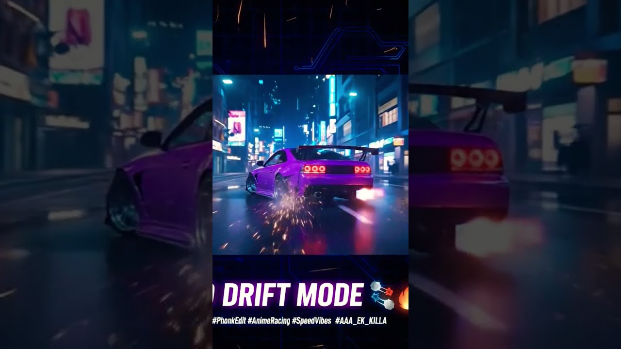 TOKYO DRIFT MODE 🚗💨🔥 | Anime Phonk Edit
