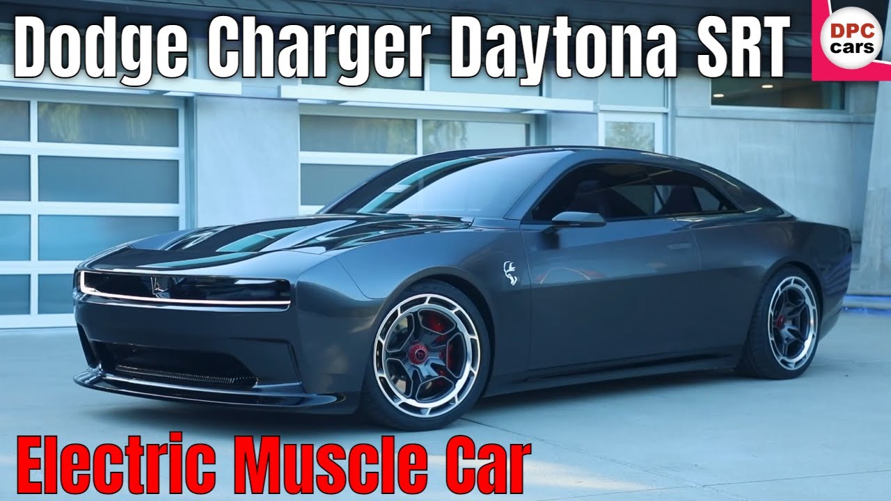 Dodge Charger Daytona SRT 800V Banshee Electric Muscle Car Concept Revealed  - YouTube