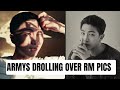 Rm unveiled armys by new photo  army swoon over namjoon after seeing the concept photos 