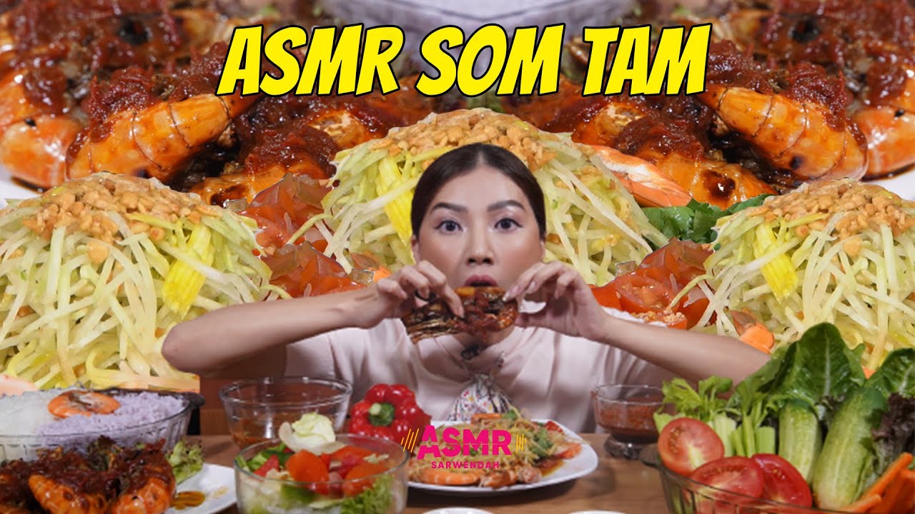 ASMR Mukbang Makanan Thailand, Bunda Sarwendah Gak Berhenti Makan!