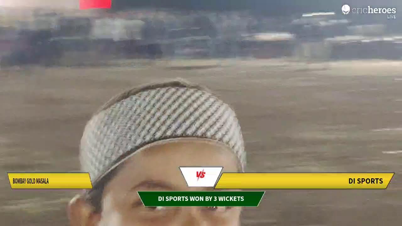 Bombay Gold Masala vs DI Sports live cricket match | NSPL Season 2 live - K D Gavit Cricket Ground