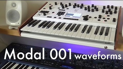Modal 001 synth demo: waveforms