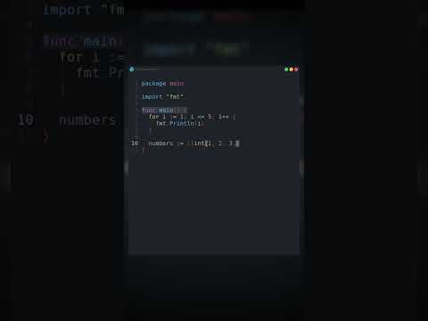Learn Programming: Exploring for Loops and Range Iteration | Quick Golang Tutorial  #shorts