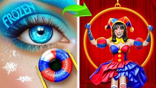 The Amazing Digital Circus! Экстремальное преображение из Эльзы в Помни!