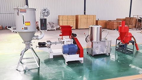 40-300KG/H Small Floating Fish Feed Production Line
