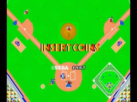 Super League Sega 1987 Attract Mode 60fps
