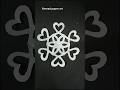 Paper snowflake ❄️ diy craft ✨ 170 #shorts #viralshorts #snowflakes #papercraft #drawing #diy #craft