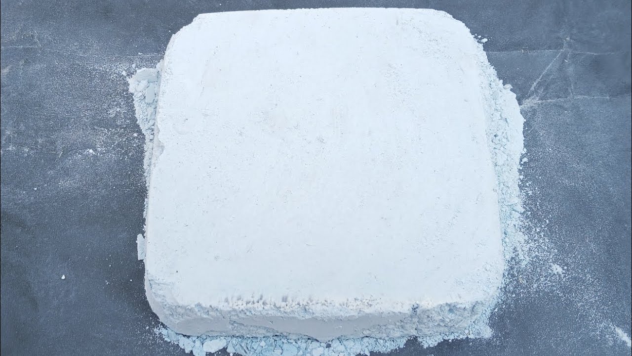 Big beautiful slab #asmr #satisfying #crispytexture #reforms #whitetexture #dustyasmr  #crushing  