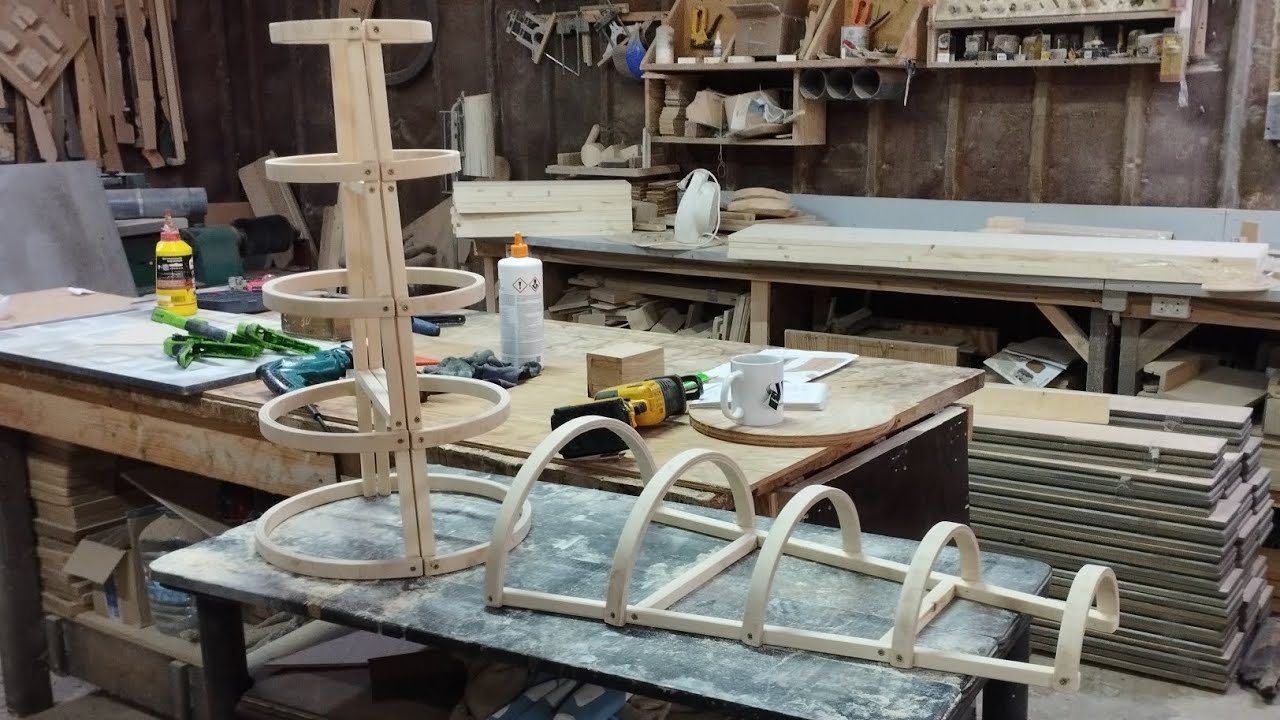 Как согнуть и склеить фанеру