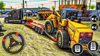 Сonstruction Cargo Transporter Truck - Mega Excavator Driver Simulator - Best Android GamePlay screenshot 5