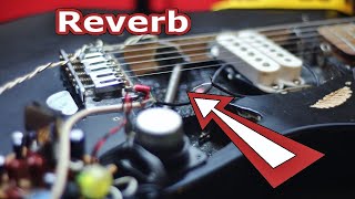 Spring Reverb INSIDE the Guitar! (Full Build + Demo)