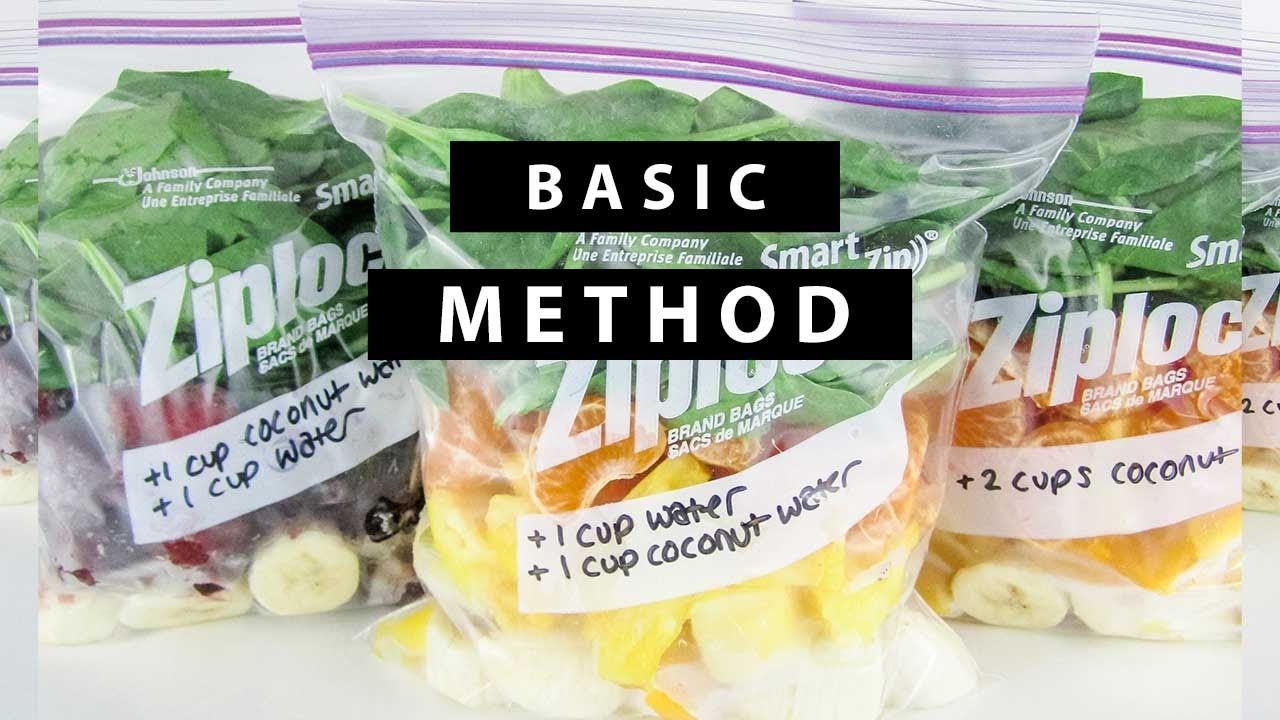 Make-Ahead Smoothie Freezer Bags - The Lemon Bowl®