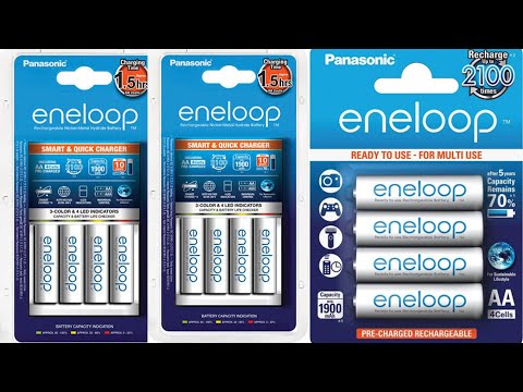 Unboxing: Panasonic Eneloop Smart & Quick Charger BQ-CC55E + 1x4 AA   | FotoMarket.gr.