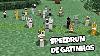 DOMESTIQUEI TODOS OS GATOS DO MINECRAFT NUM SÓ VÍDEO