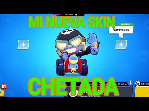 CARL TEMERARIO, NUEVO SKIN CHULISIMA - BRAWL STARS #67 ...