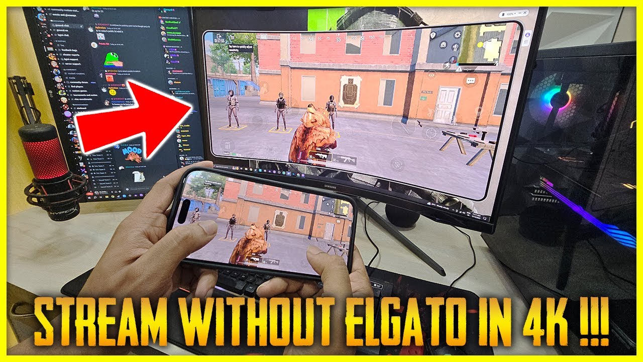 BEST TRICK TO LIVE STREAM ANY GAME WITHOUT ELGATO OR ANY CAPTURE CARD   BGMI  WZM HOW TO STREAM 