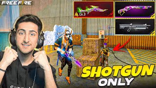 Shotgun Only Is So Hard😡😱1 Vs 1 Lone Wolf - Free Fire India