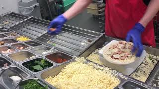 Japanese Dominos pizza making | Dominos pizza