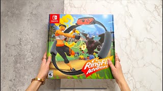 Unboxing Nintendo Switch Ring Fit Adventure - ASMR