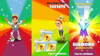 SUBWAY SURFERS: USA BEST ( MY NEW HIGH ) SCORE! (D2)