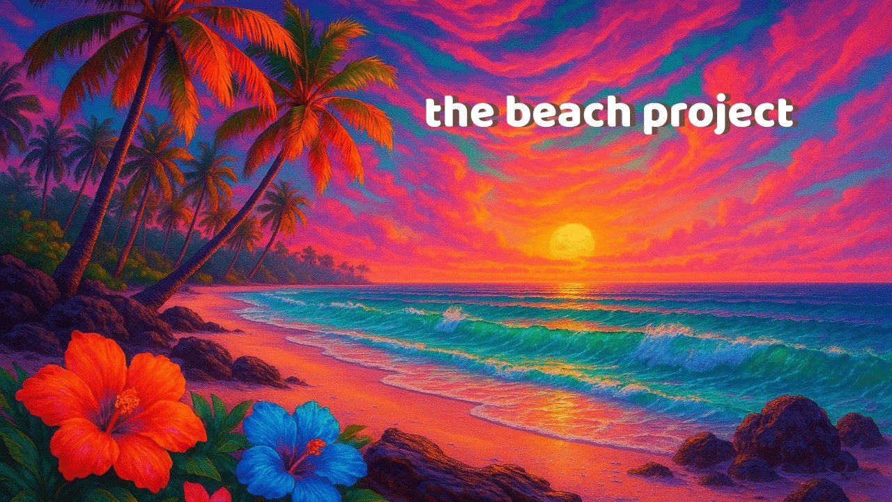 calming ocean ambient music for relaxation | the beach project