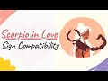 Scorpio in love  sign compatibility