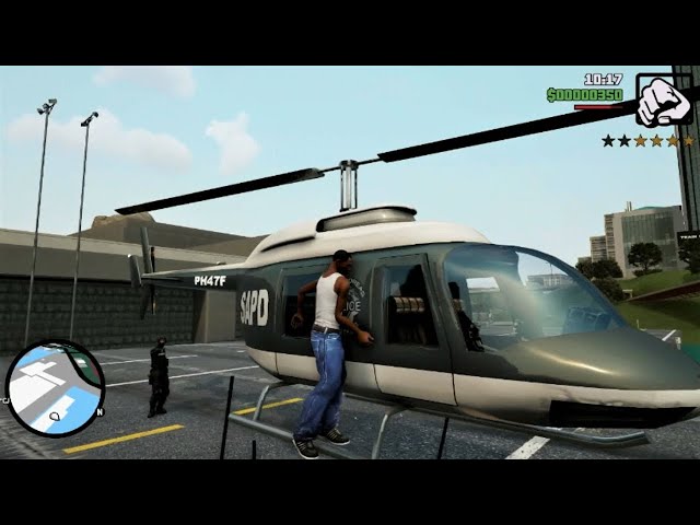 Como pegar o helicóptero Maverick da polícia no gta san andreas 