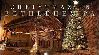 Christmas in Bethlehem, PA by Christopher Putvinski 206 views 4 months ago 1 minute, 55 seconds