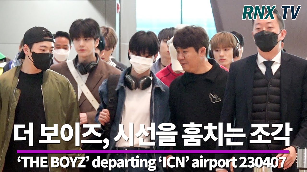 230407 THE BOYZ, 강렬 카리스마 뿜뿜! - RNX tv