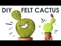 フェルトで作るウチワサボテンのDIY フェルトで作るウチワサボテンのDIY