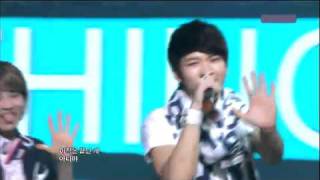 110409 Infinite - Nothing's Over, LIVE @ Music Core