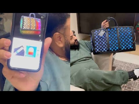 Dj Khaled's New Louis Vuitton LED Colour Changing Bag 🎒 