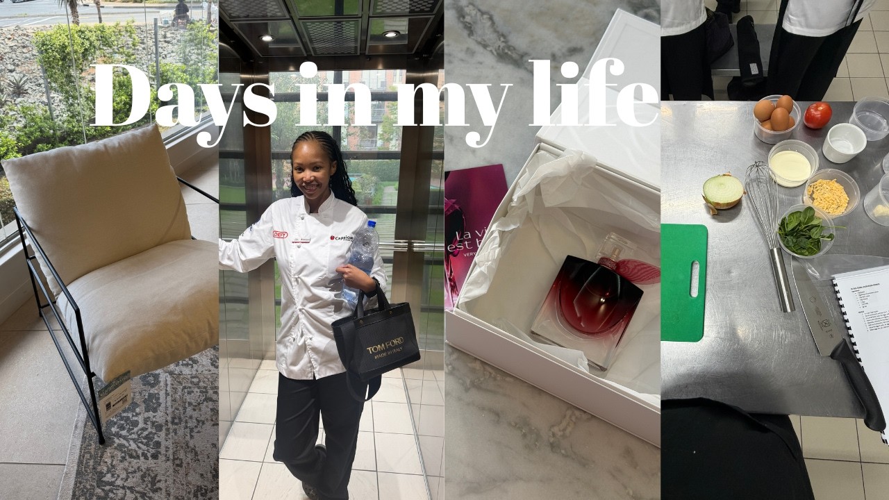 Vlog: New apartment + Attending Culinary school +Settling in + Working