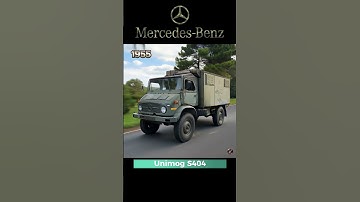 Mercedes Military Trucks Evolution (1914–2025)