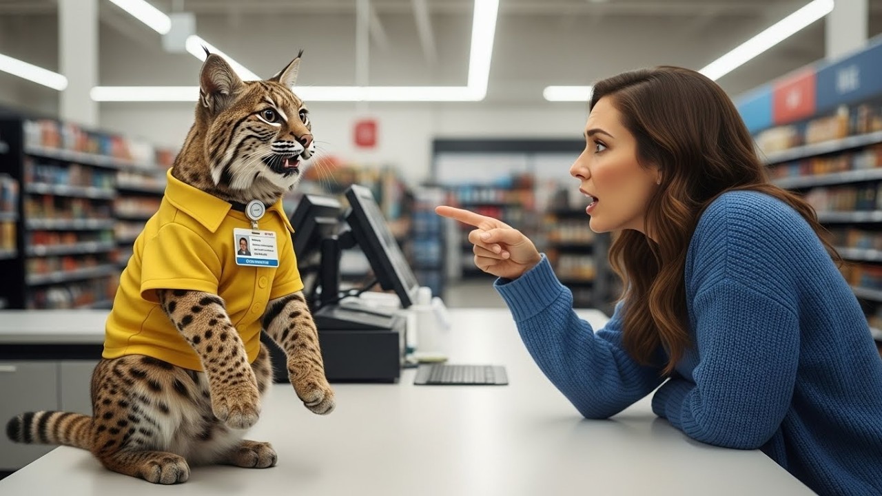 This Rescue Bobcat Argued With Customers Like a Human — Try Not to Laugh!