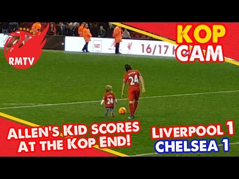 Allen’s Kid Scores At The Kop End! | Liverpool 1-1 Chelsea | Kop Cam