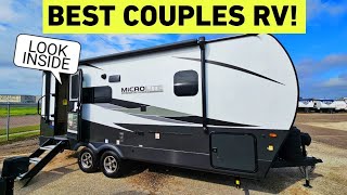 Wow! I loved this RV! Flagstaff MicroLite 22FBS travel trailer