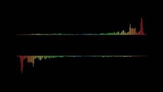 Digital Waveform Equalizer Spectrum Audio Background | Free Stock Video Footage HD 4K