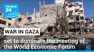 War in Gaza set to dominate Saudi-hosted global economy summit • FRANCE 24 English