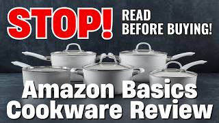 Amazon Basics Ceramic Cookware Set Review - Don't Make This Mistake!
