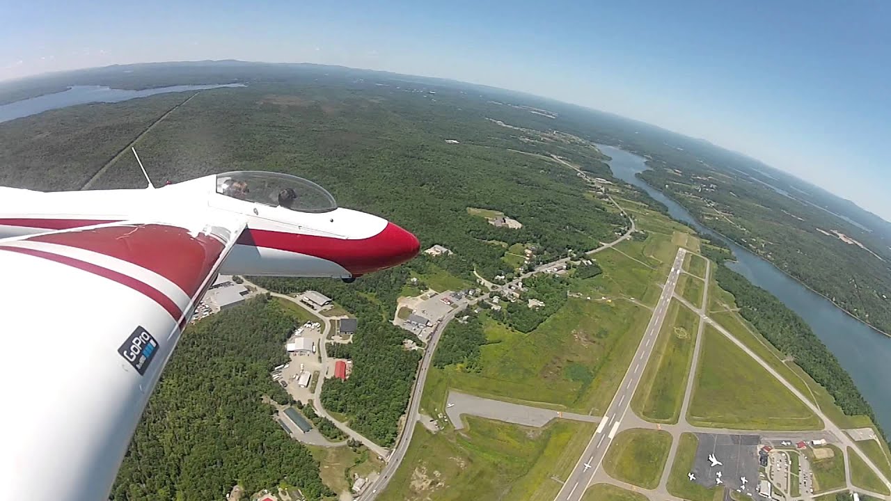 Bar Harbor Maine Glider Flight YouTube