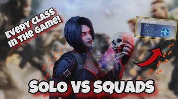 Solo vs Squads w/ EVERY CLASS | Misdirection Full Gameplay