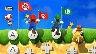 Mario Party 9 -  Peak Precision and Other Minigames Step It Up (Toad vs Rival)| Cartoons Mee