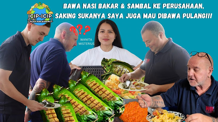 BAWA NASI BAKAR & SAMBAL KE PERUSAHAAN, SAKING SUKANYA SAYA  MAU DIBAWA PULANG