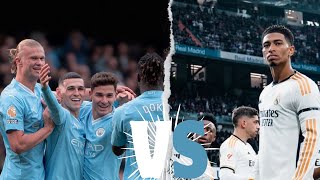 MAN CITY VS REAL MADRID | Skills & Goals | HD