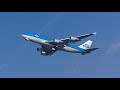 Departure klm  boeing 7474 phbfh the queen kaagbaan ams