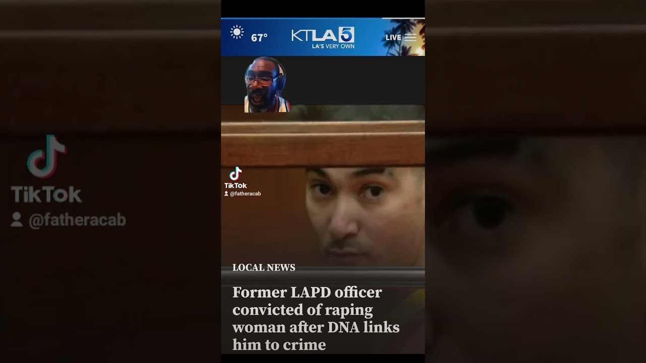 Ex-LAPD Cop convicted of being a serial predator. #losangeles #california