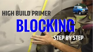 Detailed Explanation on How to Block Sand Primer Surfacer | High Build Primer
